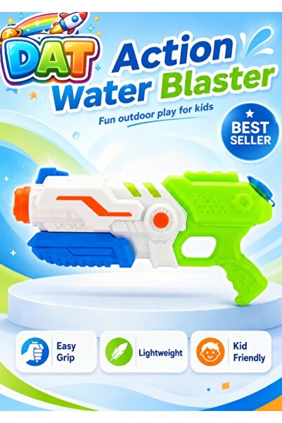DAT Water Gun Toy for Kids with Large Capacity Tank – Long Range Blaster for ...