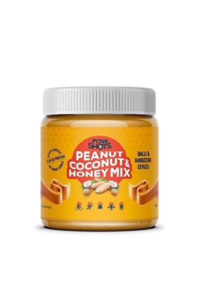 RawShots PeaNut Coconut & Honey Mix Yer Fıstığı Ezmesi 360g