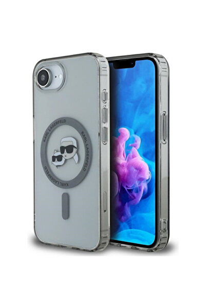 Karl Lagerfeld Husa pentru iPhone 16e - IML MagSafe (KLHMPSE4HLSKCK) - Metal ...