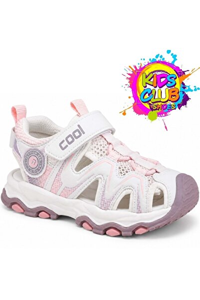 KOCAMANLAR Cool Suv Önü Kapalı Ortopedik Çocuk Sandalet PEMBE
