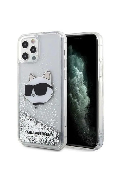 Karl Lagerfeld KLHCP12MLNHCCS iPhone 12/ 12 Pro 6.1" silver/silver hardc...