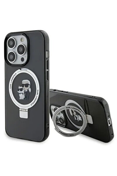 Karl Lagerfeld KLHMP15XHMRSKCK iPhone 15 Pro Max 6.7 "   negru/negru car...