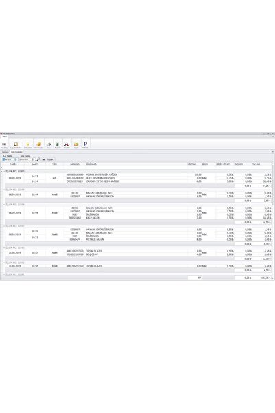 PazarTimi Barkodlu Satış Programı & Market Programı & Kablosuz Barkod Okuyucu