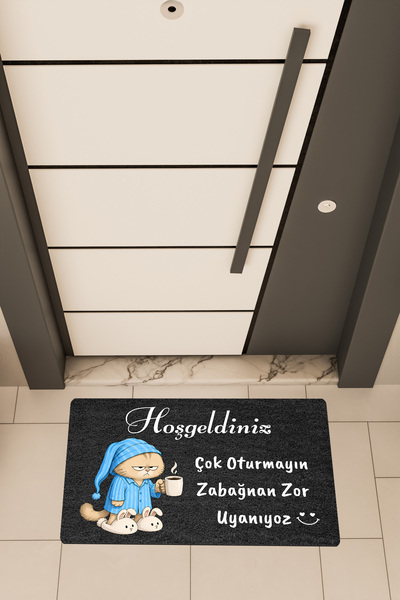 Dormot Υψηλής ποιότητας ψηφιακή εκτύπωση σε μαύρο χρώμα, ματ πόρτας με θέμα Z...