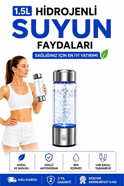 Genel Markalar HİDROJENLİ SU cihazı sağlık güzelik