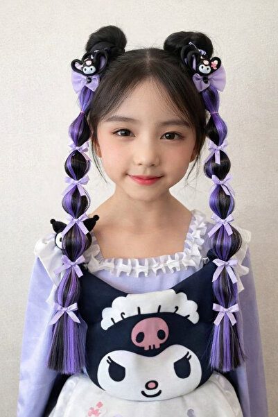 synshop Kuromi Kuromili Kedi 2Adet Cosplay Bubble Bonbon Balon Kurdele Detay ...