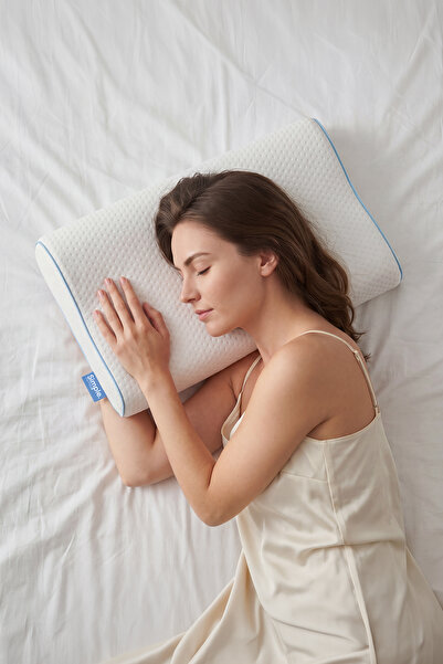 Simple. The Pillow Pernă ortopedică Visco cu canale de aer. Pernă de susținer...