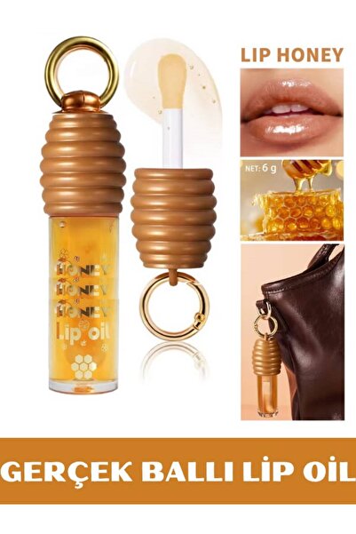 NUNUKO Şeffaf Parlak Ballı Lip Oil - Ballı Dudak Parlatıcısı