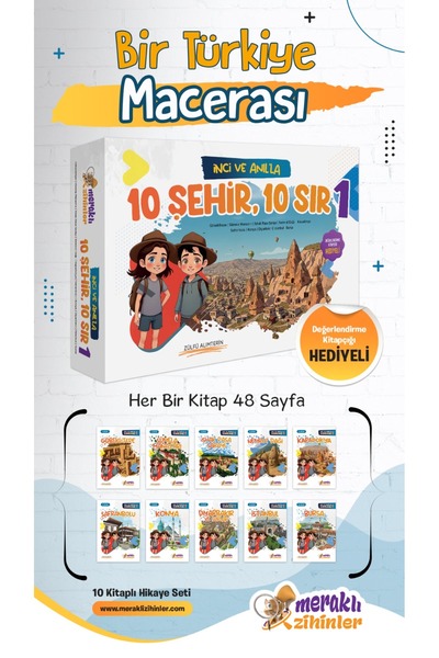 meraklı zihinler İNCİ VE ANIL'LA 10 ŞEHİR 10 SIR