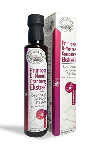Emr Kervan Herbs Garden Primrose D-mannoz Cranberry Ekstrakt Içeren Karışık S...