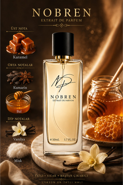 Nobren Parfüm NOBREN Kadın Parfüm 50 ml G11 – Yoğun Kalıcı Tatlı Gurme Koku, ...
