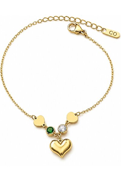 luxury Steel Gold renk çelik bileklik