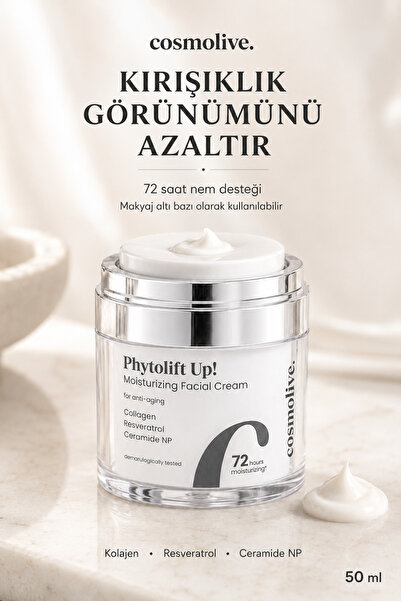Cosmolive Moisturizing Face under Eye Cream - Night Oil Water Based, Dry and ...