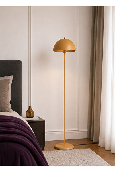 avizade LOFT Modern Eskitme Renk Metal Lambader | Ayaklı Dekoratif Salon Lamb...