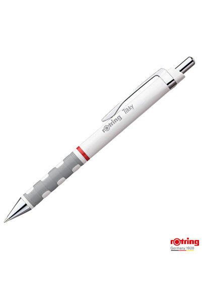 Rotring Pix Tikky 3 alb cu clip, cerneală albastră Jumbo 0,7 mm
