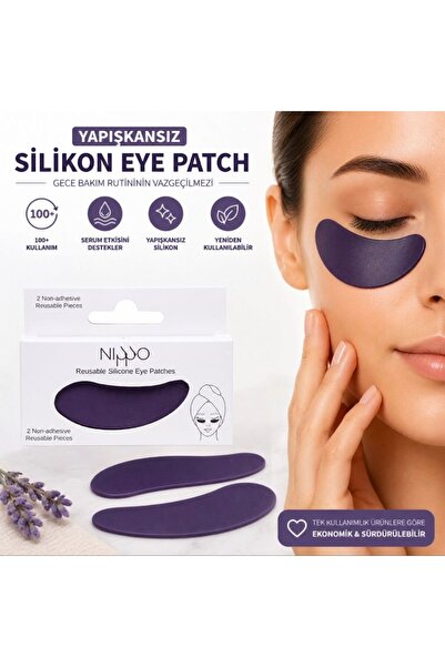 Nippo Eye Patches- Göz Altı Maskesi Tekrar Kullanılabilir Silikon