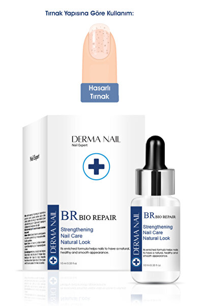 DermaNail Nail Expert BR – Bio Repair | Tırnak Dokusu Yapılandırıcı Serum 10 ml