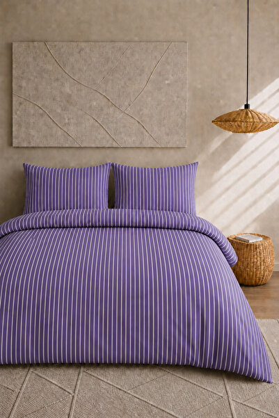 Boreas Home طقم غطاء لحاف مزدوج من لاينز بريميوم رانفورس مع ملاءة مطاطية مقاس...