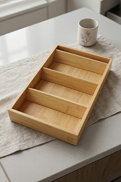 Kitchen Life Bambu Baharatlık Standı Mutfak Tezgahı Baharat Organizeri