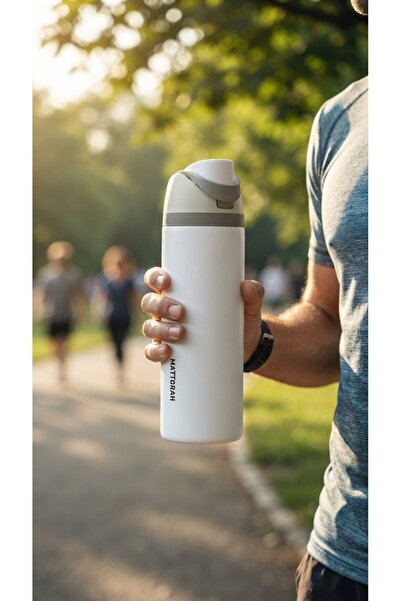 Mattarah Insulated Stainless Steel Bottle with Straw & Swig Spout, Leak Proof...