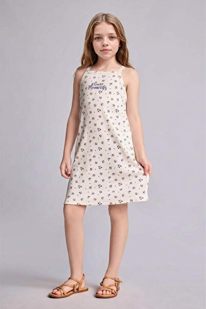 DeFacto Sleeveless Cotton Dress for Girls H2107A826Hs