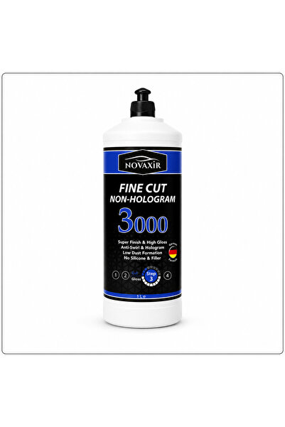 novaxir Fıne Cut 3000 Hare-hologram Giderici Pasta 1l Silikon Dolgu Içermez N...