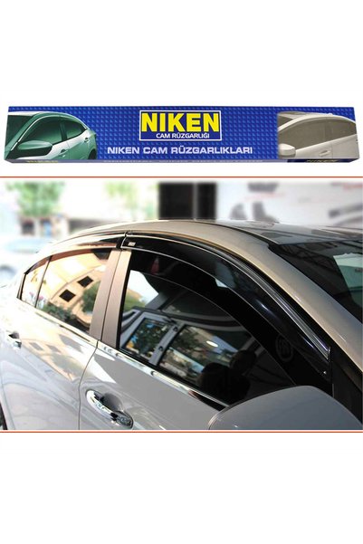 Niken Dacia Sandero Stepway 2022 ve Sonrası Kromlu Cam Rüzgarlığı