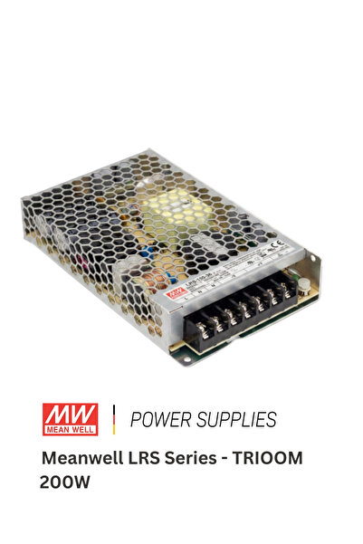 Meanwell LRS-200-12 (200w 17 Amper) SMPS Güç Kaynağı