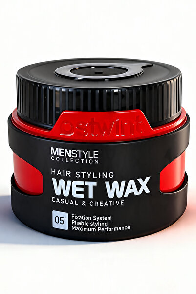 Ostwint Profesyonel Saç Şekillendirici Wet Wax, Doğal Ve Güçlü Tutuş, Uzun Sü...