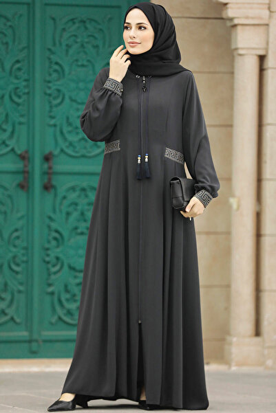 Neva Style Pile Detaliat Hijab Afumat Ferace 45271FU