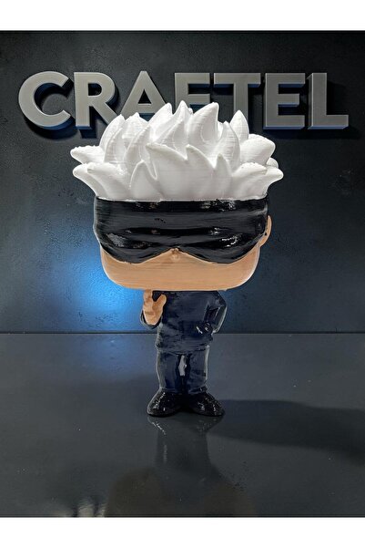 CRAFTEL Jujutsu Kaisen Satoru Gojo Anime Figür 10 cm Funko Pop Aksiyon Figürü...