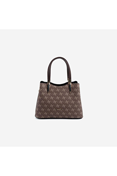 Silver Polo Women's / Girls' Shoulder Bag Sp1205-M178 Handbag Brown