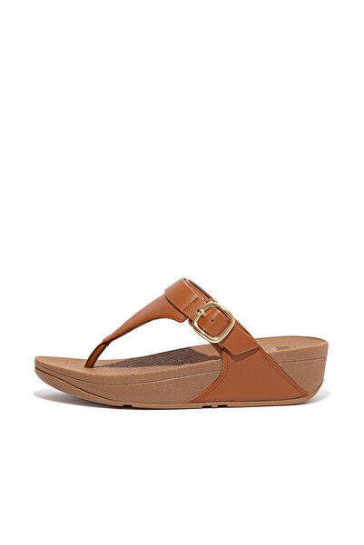 Fitflop Kadın / Kız Terlik ES8-592 /090 LULU Adjustable Leather Toe-Posts