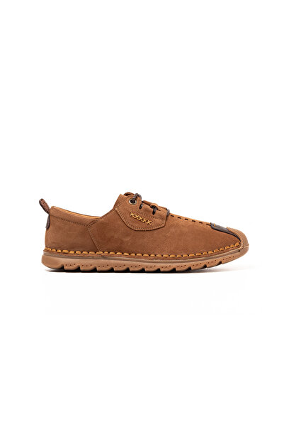 John May Men's Sneaker Og-9860 922-104 Tan Towel Nbk-Brown Dlp