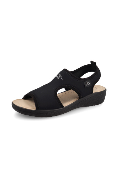 Fly Flot Women's / Girls' Sneaker (Casual) 55 E71 La Fly Flot Cloth Sandal Black