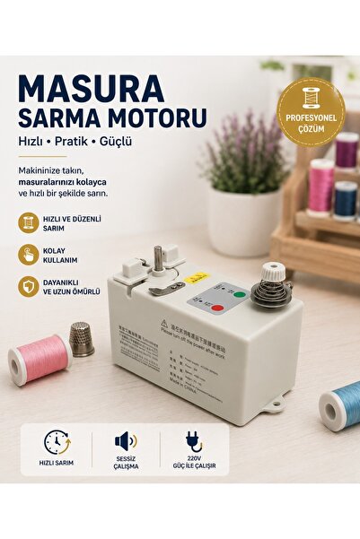 dm dikişmarket Masura İp Sarma Motoru