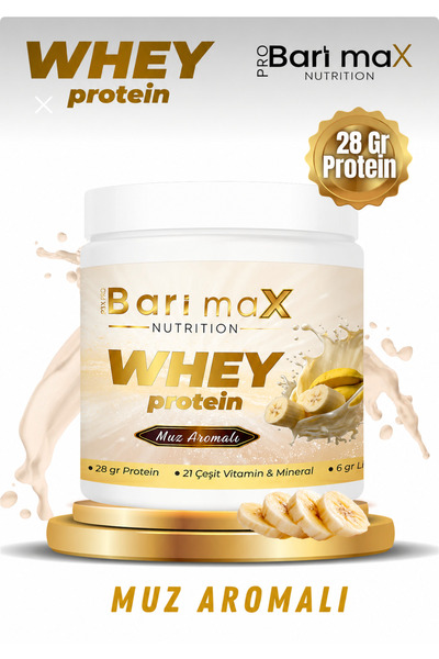 PBX PRO BARI MAX Whey Protein, Lif , Multivitamin ve Mineralli Gıda Takviyesi...