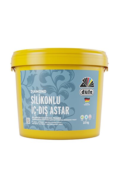 Düfa Diamond Silikonlu Iç Cephe Ve Dış Cephe Astar Beyaz 10 Kg