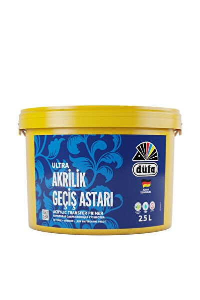 Düfa İç Cephe Ultra Akrilik Geçiş Astarı 7.5 L