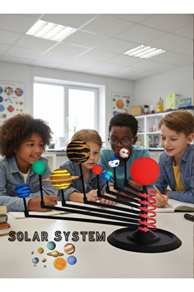 KEMX Güneş Sistemi Gezegenler Solar Sistem Çocuk Gelişimi Eğitici Oyun Eğitic...