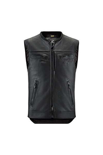 Alpinestars Tech-Air 3 V2 Deri System Airbag Yelek Siyah
