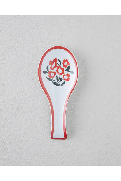 English Home Bright Parade Melamine Spoon Holder Kitchen Utensil 24 cm Red - ...