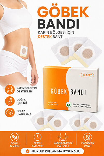 Dihamer smml Patch Göbek Bandı 10 Adet Zayıflama Bandı Iştah Kesici