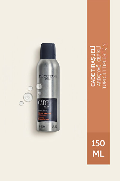 L'Occitane Cade Tıraş Jeli, Ardıç Yağı İçeren, 150 ml