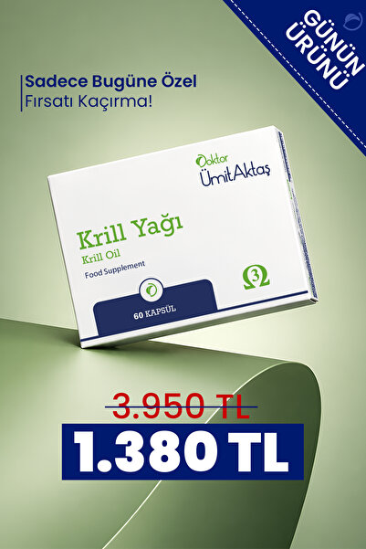 Dr. Ümit Aktaş Krill Yağı - 500mg - Kolin Ve Astaksantin Içeren Hava Sızdırma...