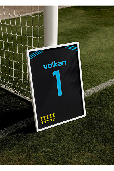 Base Concept Poster pictat de Volkan Demirel 1 (înrămat)