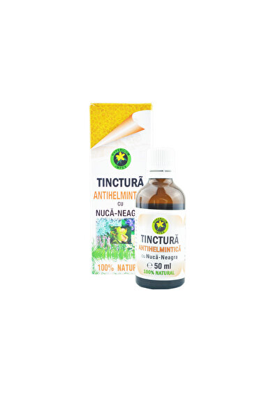 Hypericum Impex Tinctura Antihelmintica cu Nuca Neagra 50ml