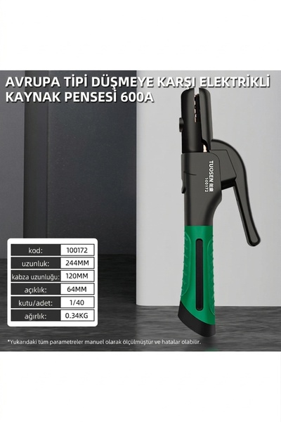 TUOSEN 600 AMPER KAYNAK PENSESİ