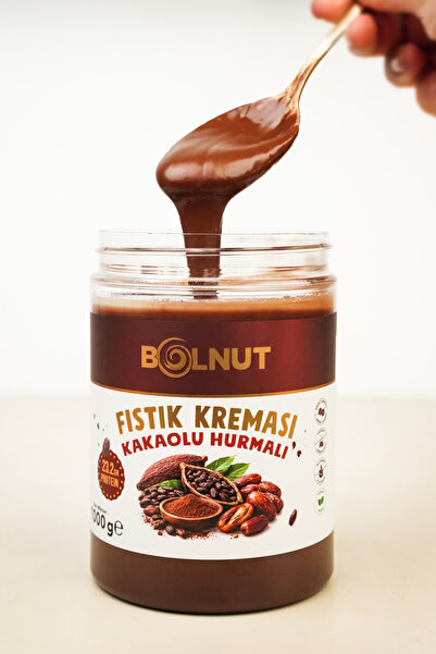 Bolnut Ham Kakaolu Hurmalı Fıstık Ezmesi - 1000 g