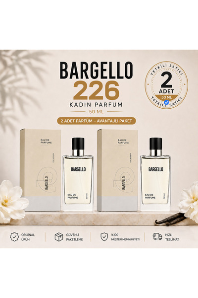 Bargello BAYAN PARFÜM 226 ORİENTAL 50 ML EDP 198658695065 2x